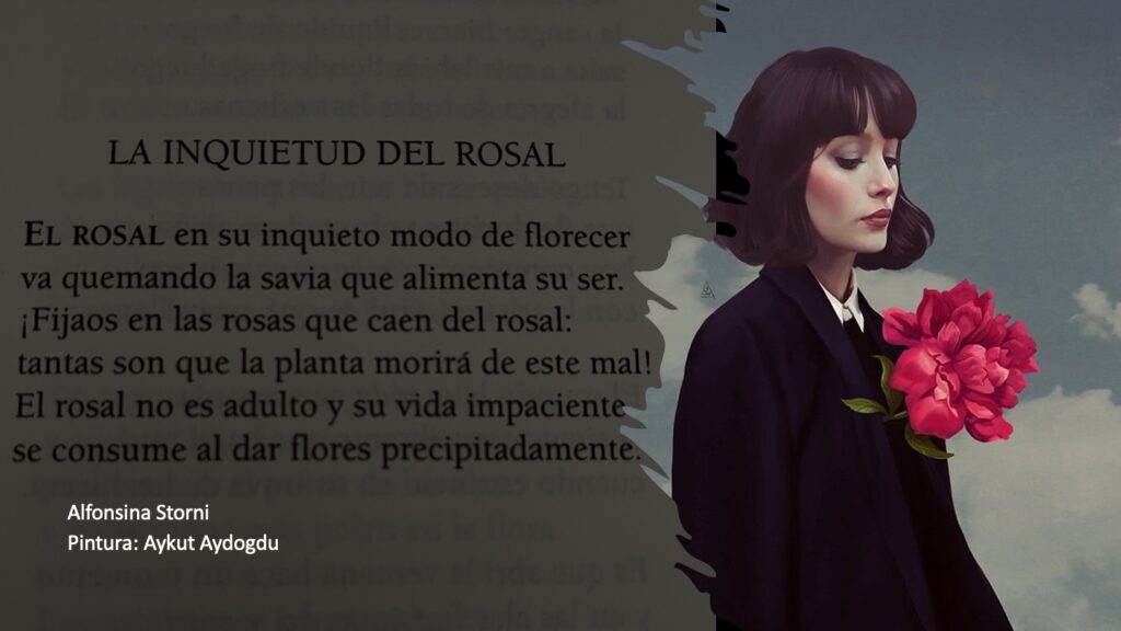La Inquietud Del Rosal Alfonsina Storni Mónica López Bordón